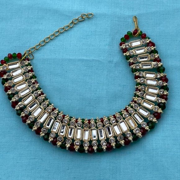 Women Anklet Multi Color Beads Fashion Jewelry Bracelet Or Anklet - Picture 4 of 11